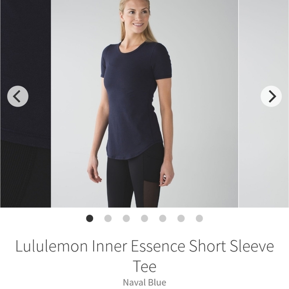 Lululemon Inner Essence Short Sleeve Tee Size 4 NWT - Picture 1 of 6